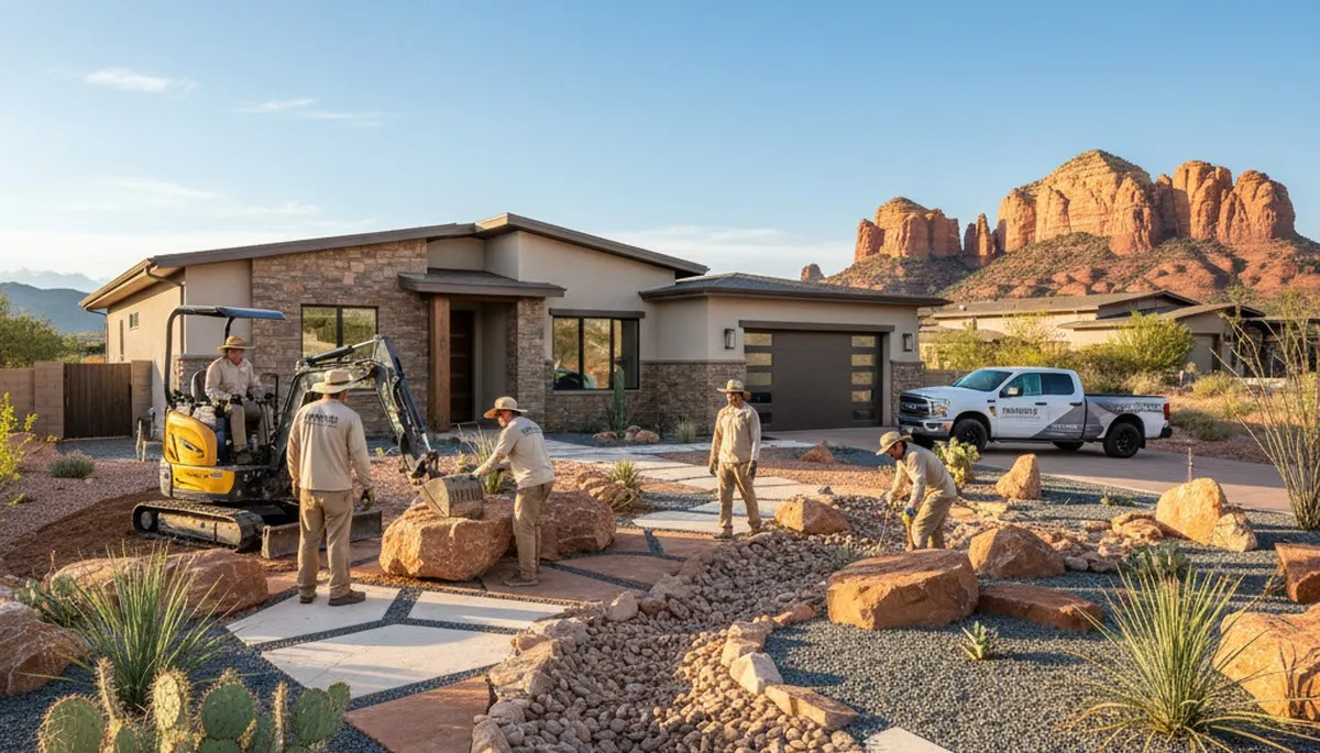 Flagstaff, AZ landscaping service for residential and commercial outdoor property maintenance